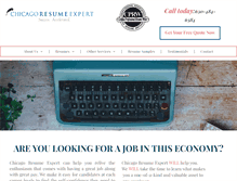 Tablet Screenshot of chicagoresumeexpert.com